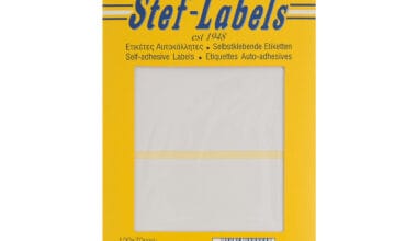 Αυτοκόλλητες ετικέτες Stef-Labels No. 29 2-ορθογώνιες 100x70mm 40 φύλλα