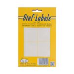 Αυτοκόλλητες ετικέτες Stef-Labels No. 30 4-ορθογώνιες 40x72mm 40 φύλλα