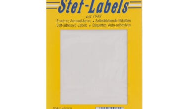 Αυτοκόλλητες ετικέτες Stef-Labels No. 32 1-ορθογώνια 104x146mm 40 φύλλα