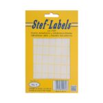 Αυτοκόλλητες ετικέτες Stef-Labels No. 4 56-ορθογώνιες 12x19mm 40 φύλλα