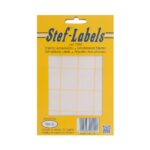 Αυτοκόλλητες ετικέτες Stef-Labels No. 9 20-ορθογώνιες 24x32mm 40 φύλλα