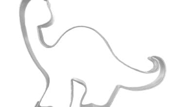 Κουπάτ μεταλλικό Αλιπράντης δεινόσαυρος (διπλόδοκος) 1 τεμ. (018.07.421)