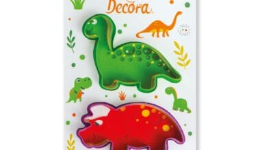 Κουπάτ πλαστικό Decora δεινόσαυροι σετ 2 τεμ. (018.07.431)