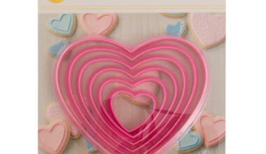 Κουπάτ πλαστικό Wilton καρδιές σετ 6 τεμ. (018.04.410)