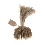 Κρεμαστές ετικέτες Stef-Tags No. Β/3 21x35mm κραφτ 300 τεμ. - Image 2