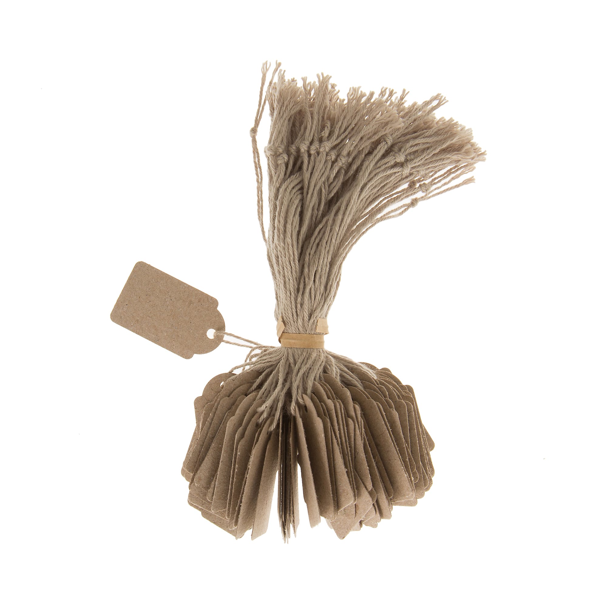 Κρεμαστές ετικέτες Stef-Tags No. Β/3 21x35mm κραφτ 300 τεμ. - Image 2