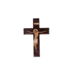 Εικόνισμα-σταυρός ξύλινο, κρεμαστό με τον Ιησού 1 τεμ. - Image 3