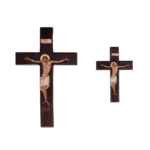 Εικόνισμα-σταυρός ξύλινο, κρεμαστό με τον Ιησού 1 τεμ.