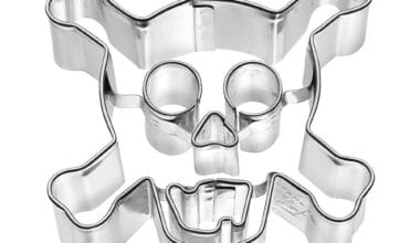 Κουπάτ μεταλλικό Birkmann νεκροκεφαλή με κόκαλα 1 τεμ. (018.26.031)