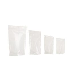 Σακουλάκια Doy Pack διάφανα με πιέτα 500 τεμ.