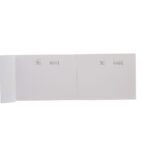 Σετ Μπλοκ Λαχνοί-Ταμείου #1-1000 Τυποfix No. 156 περφορέ λευκό 1.000φ. (κλήρων) - Image 3