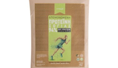 Απομονωμένη πρωτεΐνη σόγιας 94% No Carb 500 γρ.