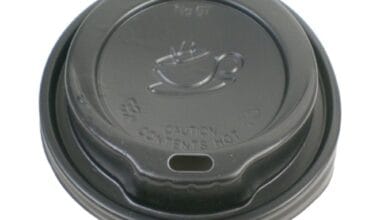 Καπάκια πλαστικά "πιπίλα" για χάρτινα ποτήρια 12/16oz 10x100 τεμ.