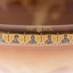 Πήλινο μπολ για Ευχέλαιο με χρυσοτυπία 1 τεμ. - Image 5