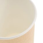 Ποτήρια χάρτινα κραφτ 12oz (360ml) με διπλό τοίχωμα 10x25 τεμ. - Image 4