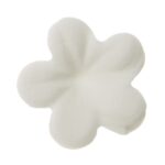 Ζαχαρωτό διακοσμητικό για δίσκους μνημοσύνου Α' μίνι μαργαρίτα λευκή 1 τεμ.