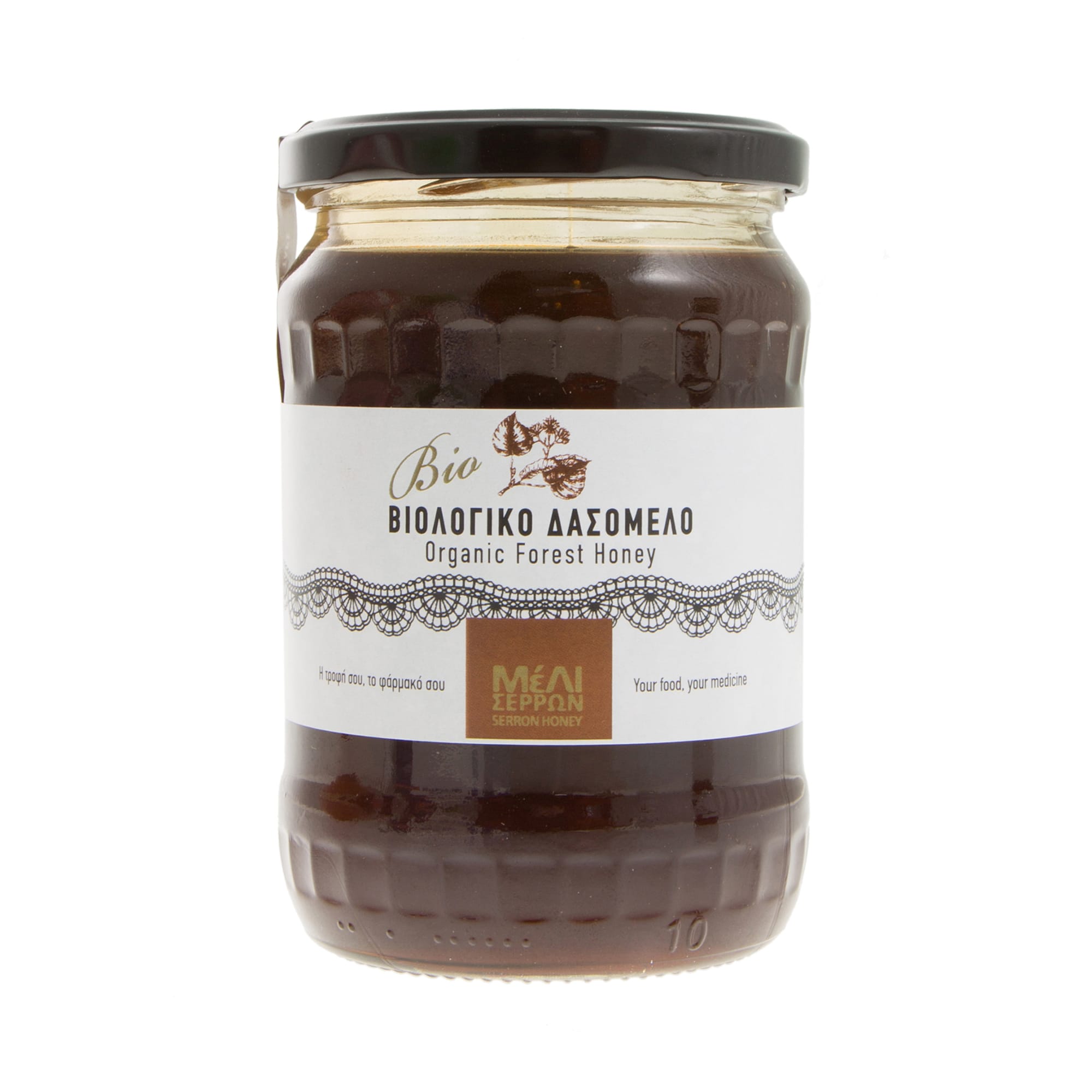 Μέλι Σερρών δάσους (δασόμελο) ΒΙΟ 700 γρ.