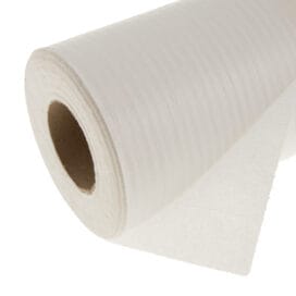 Εξεταστικό ρολό χαρτί για ιατρικό κρεβάτι, λευκό, πλαστικοποιημένο 50 μ. - Image 3