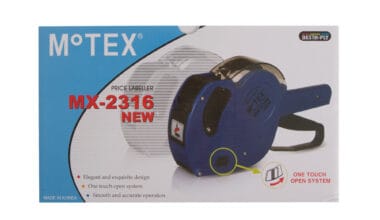Ετικετογράφος χειρός, διπλός MoTex MX-2316 NEW μπλε σκούρο 1 τεμ.