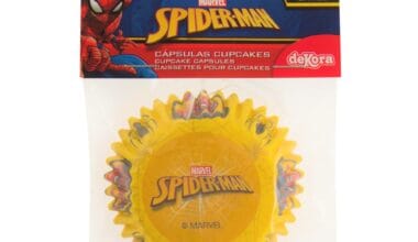 Καραμελόχαρτα στρογγυλά deKora Spider-Man Φ5εκ. 25 τεμ. (060.20.161)