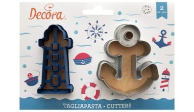 Κουπάτ πλαστικό Decora φάρος-άγκυρα σετ 2 τεμ. (018.80.157)