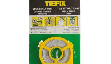 Δεματικό σύρμα TieFix άσπρο, καρούλι 25 μ.