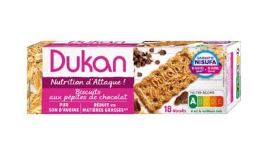 Dukan μπισκότα βρώμης με κομμάτια σοκολάτας 225 γρ.