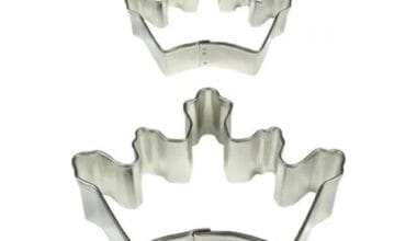 Κουπάτ μεταλλικό PME στέμμα σετ 2 τεμ. (018.70.013)