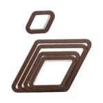 Κουπάτ πλαστικά Decora ρόμβοι σετ 5 τεμ. (018.04.307) - Image 2