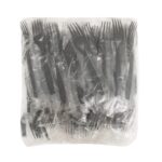 Πηρούνια πλαστικά, επαναχρησιμοποιήσιμα 100 τεμ. - Image 3