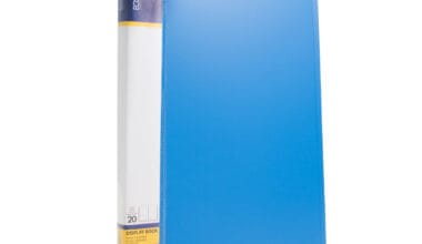 Πλαστικό ντοσιέ με ενσωματωμένες 20 διαφάνειες Α4 (Σουπλ) Economix 1 τεμ.