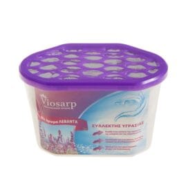 Συλλέκτης υγρασίας ντουλάπας/εσωτερικού χώρου Viosarp λεβάντα κουτί 230 γρ./500ml No. 25900 - Image 2