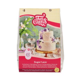 Δαντέλα λευκή σε σκόνη Fun Cakes 400 γρ. χωρίς γλουτένη (010.80.001)