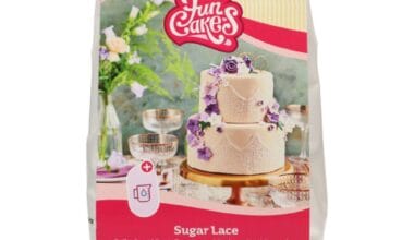 Δαντέλα λευκή σε σκόνη Fun Cakes 400 γρ. χωρίς γλουτένη (010.80.001)