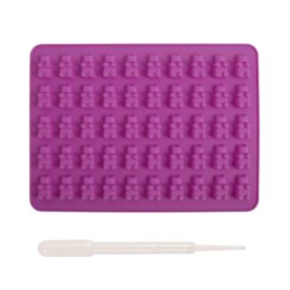 Φόρμα σιλικόνης μίνι αρκουδάκια 50 θέσεων (SM-405)