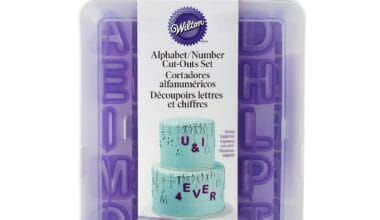 Κουπάτ πλαστικό Wilton αγγλικό αλφάβητο, αριθμοί  & σύμβολα σετ 40 τεμ. (018.08.903)