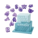 Κουπάτ πλαστικό Wilton αγγλικό αλφάβητο, αριθμοί  & σύμβολα σετ 40 τεμ. (018.08.903) - Image 10