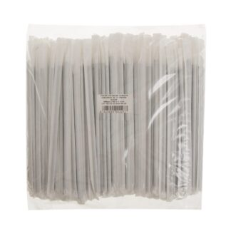 Καλαμάκια χάρτινα βιοδιασπώμενα μαύρα ίσια (freddo) 500 τεμ.