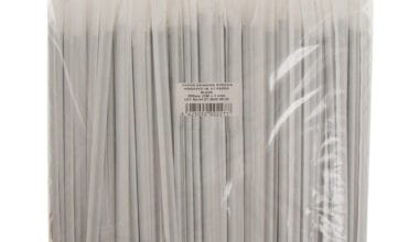 Καλαμάκια χάρτινα βιοδιασπώμενα μαύρα ίσια (freddo) 500 τεμ.