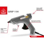 Πιστόλι θερμοκόλλησης σιλικόνης Maestri Grip 11H-Hobby 1 τεμ. - Image 2