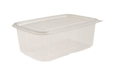 Μπολ PET ορθογώνιο 1.000ml 100 τεμ.