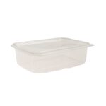 Μπολ PET ορθογώνιο 750ml 100 τεμ.