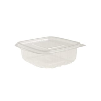 Μπολ PET τετράγωνο 250ml 100 τεμ.