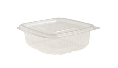 Μπολ PET τετράγωνο 250ml 100 τεμ.