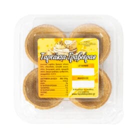 Ταρτάκια γραβιέρας αλμυρά Το Ποικιλοπωλείο 12 τεμ. 120 γρ.