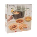 Αντικολλητικές φόρμες για φριτέζα αέρος (air fryer pad paper) από λαδόχαρτο Bellhowell 20x4,5 εκ. 100 τεμ. - Image 5