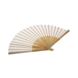 Βεντάλια μπαμπού (bamboo) Out Of The Blue μονόχρωμη 37x21 εκ. 1 τεμ. - Image 3