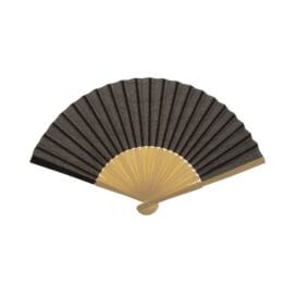 Βεντάλια μπαμπού (bamboo) Out Of The Blue μονόχρωμη 37x21 εκ. 1 τεμ. - Image 6