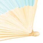 Βεντάλια μπαμπού (bamboo) Out Of The Blue μονόχρωμη 37x21 εκ. 1 τεμ. - Image 12