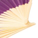 Βεντάλια μπαμπού (bamboo) Out Of The Blue μονόχρωμη 37x21 εκ. 1 τεμ. - Image 20